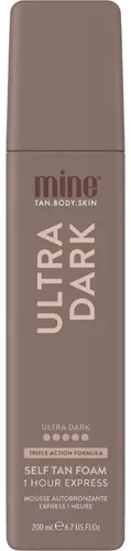 Espuma Autobronceadora Ultra Oscura Minetan, 6.7 Onzas Líqui