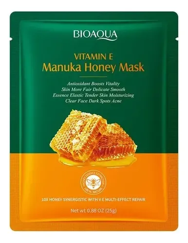 Set De Mascarilla Faciale Bioaqua X5 Unidades Variado