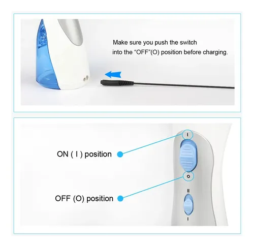 Cable De Carga Para Hilo Dental De Agua Inalámbrico Waterpik