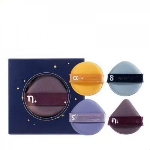 Set De Esponjas De Maquillaje Naturales Secas Y Húmedas De 4