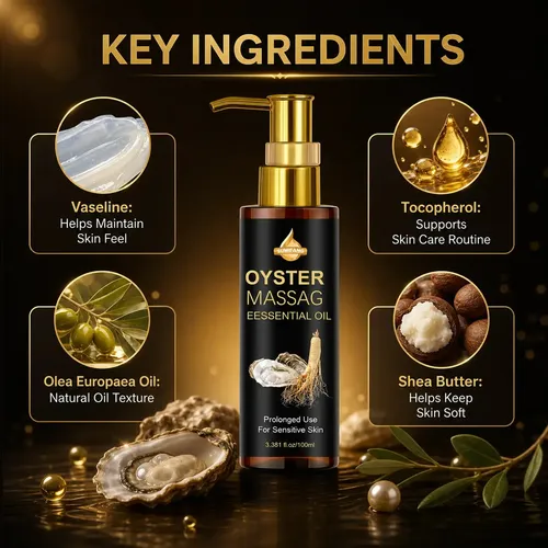 Aceite Corporal Para Hombres Sumifang Oyster 100 Ml