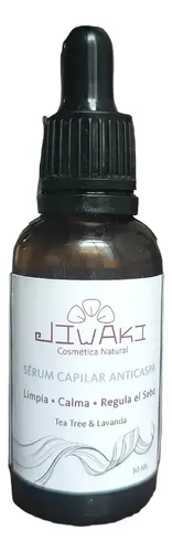 Serum Capilar Natural Anticaspa Pelo Jiwaki Tea Tree Jojoba