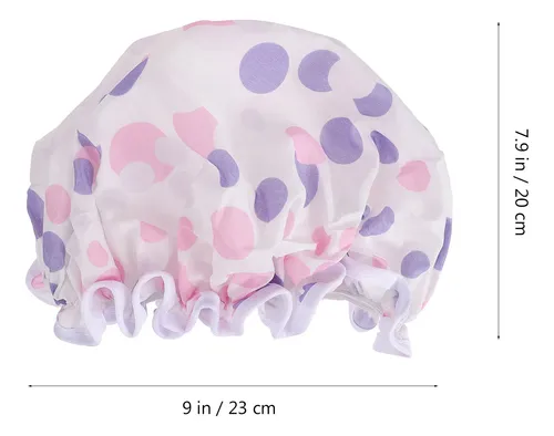 2 Gorros De Baño Impermeables Para Ducha