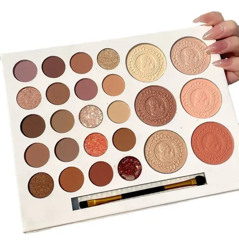 Paleta De Sombras Para Ojos Cardamom Age 26 Tonos Con Pincel
