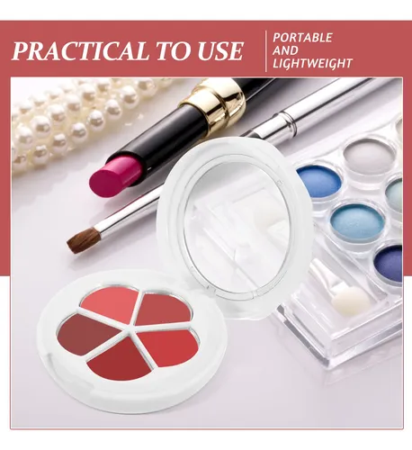 .caja De Lápices Labiales Vacía En Caja De Sombras De Ojos,