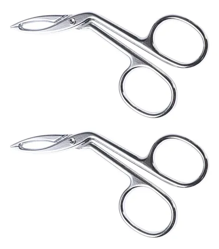 Pinzas Profesionales Para Cejas, Punta Oblicua, 2 Unidades