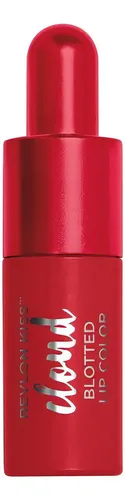 Labial Liquido Revlon Kiss Cloud Blotted Lip Color 5ml Color 002 Cherries On A Cloud