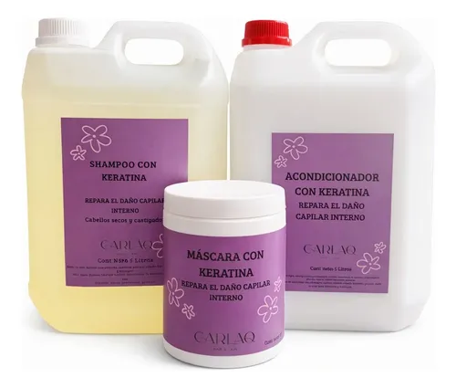 Baño De Crema Keratina Hidratacion Regeneracion Carlaq 1kg