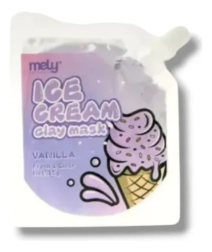 Mascarilla Facial De Arcilla Mely Ice Cream Varias Fragancia