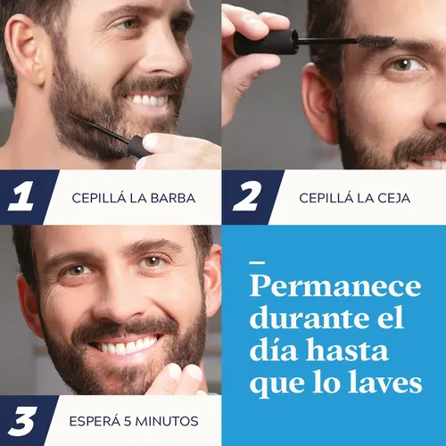 Tintura Just For Men Barba Y Cejas Castaño Oscuro 9ml