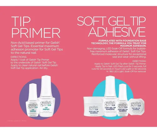 Gelish Primer Para Uñas Soft Gel 9 Ml