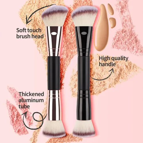 Foundation Brush – Foundation Makeup Brushes | Double-ended