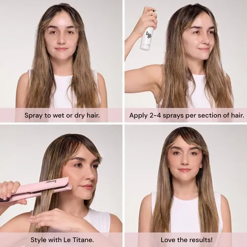 Spray Protector Térmico L’ange Hair 118ml Brillo Y Control