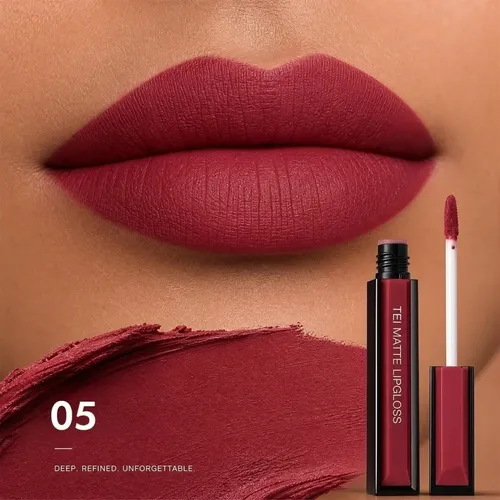 Labial Líquido Matte Larga Duración Tei Cosmética