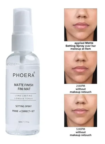 Fijador De Maquillaje Makeup Spray Phoera Larga Duracion New