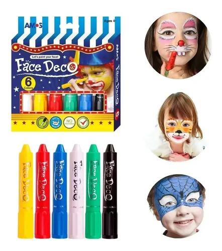 Maquillaje Artístico Infantil Adultos Lápiz Crayon Premium