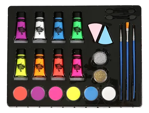 Kit Profesional De Pintura Facial, Paleta De Maquillaje, 50