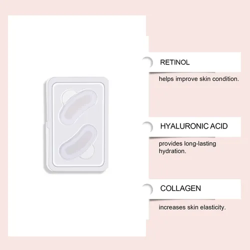 Parches Hidratantes Y Suavizantes Para Ojos Humectantes Suav