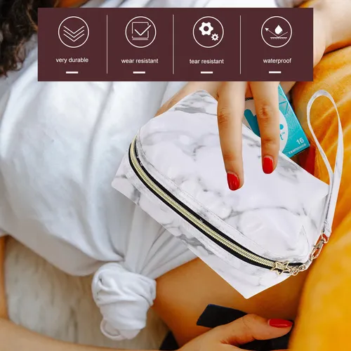 Organizador De Bolsas De Maquillaje Para Mujer, 1 Unidad, Bo