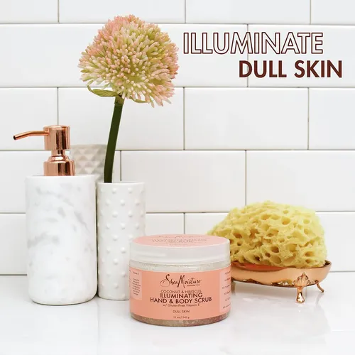 Exfoliante Corporal Sheamoisture, Coco E Hibisco, 12 Onzas