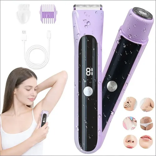 Depilación Eléctrica Xz Para Mujer Recargable 2 En 1