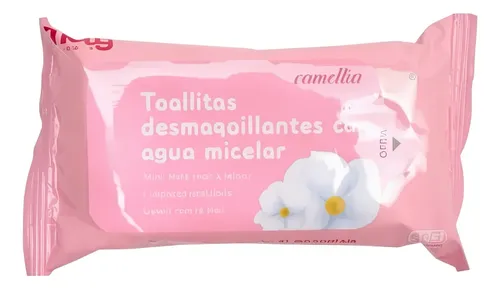 Mini Toallitas Desmaquillantes Mely Con Agua Micelar X 10 U