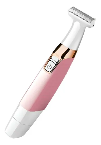 Depiladora Eléctrica Recargable Kemei Pink Km-1900 For