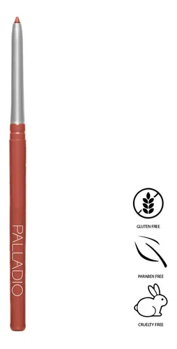 Delineador de Labios Retráctil Palladio Sand Mate A Prueba de Agua