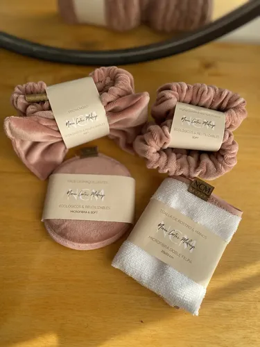 Kit Box Set Para Limpieza Facial Muñequera Pads Toalla Vinch