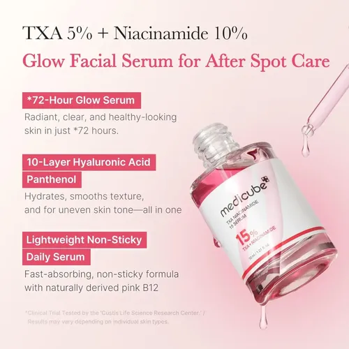 Medicube Txa+niacinamida Sérum Facial Glow 15