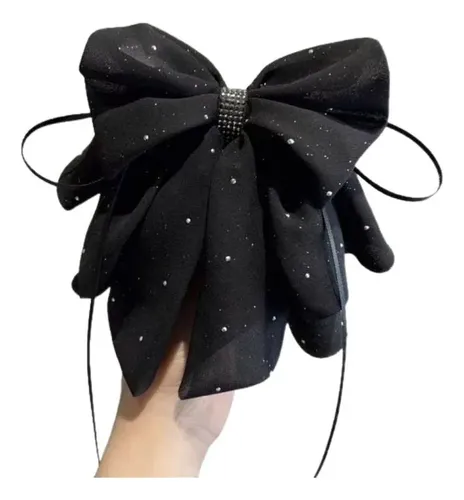 Butterfly-shaped Satin Hair Clip