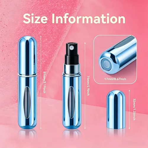 Botella De Perfume Compacta Ligera Para Mujer Salida Diaria