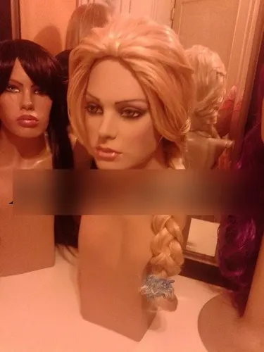 Peluca Frozen Disne Princesas Animadora Disfraz