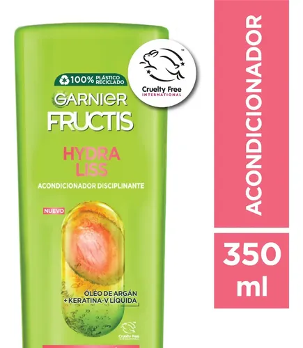 Acondicionador Hidra Liss Fructis Garnier 350ml