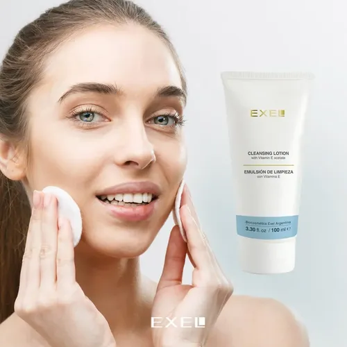 Emulsión De Limpieza Con Vitamina E Exel Pomo Anti-oxidante Tipo de piel Todo tipo de piel