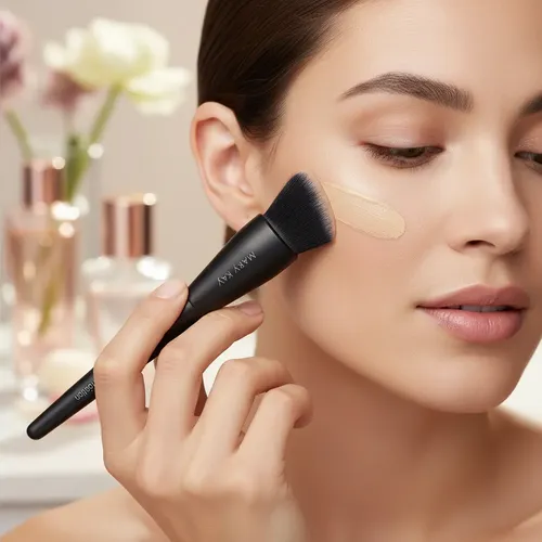 Brocha Para Base De Maquillaje Liquida Mary Kay