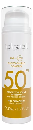 Protector Solar Facial Antiedad Colageno 50fps Idraet 50ml