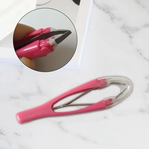 3 Pinzas Para Cejas Inclinadas Clip De Eliminación De Rosa