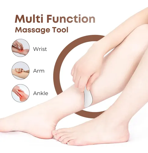 Set Gua Sha Acero Inoxidable Para Masaje Y Terapia