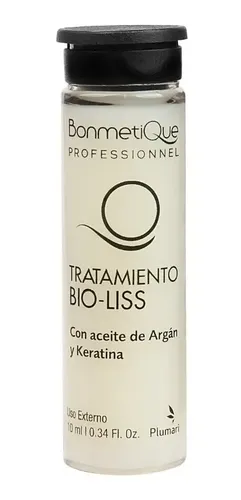Tratamiento Ampolla Bio-liss Bonmetique 10m Argan Y Keratina