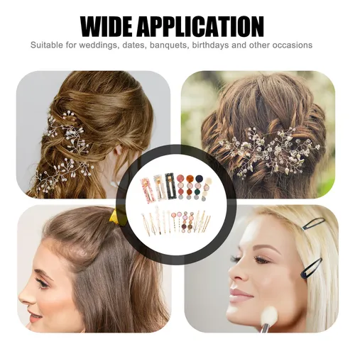 Pin Para Peinado Y Decoración Del Cabello