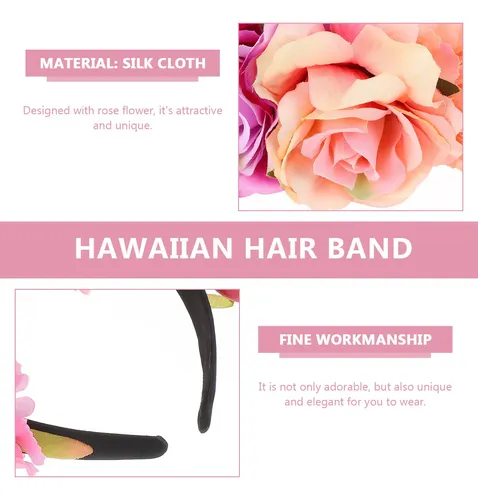Accesorio Para El Pelo De Imitación De Rosa Hawaiana, 1 &uf