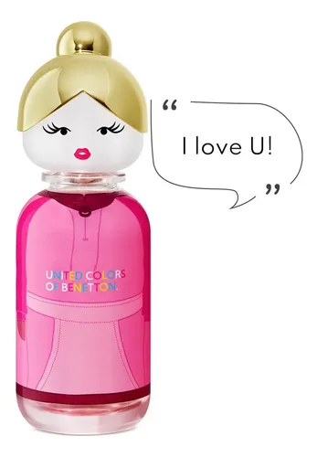 Fragancia Benetton Sisterland Pink Raspberry Eau De Toilette 80 mL Para Mujer