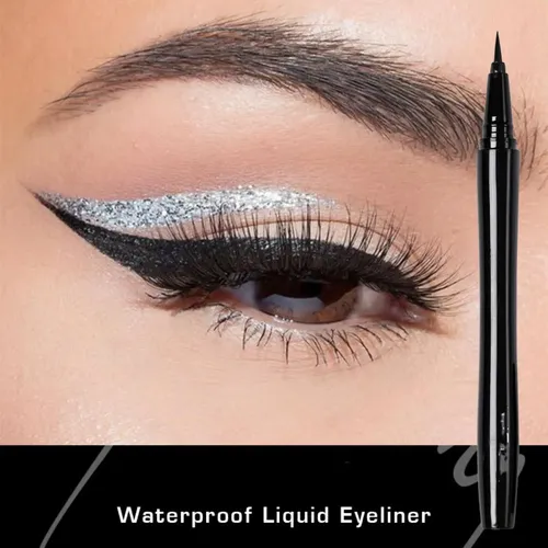 Lápiz De Ojos Líquido Impermeable Maepeor Marrón Oscuro