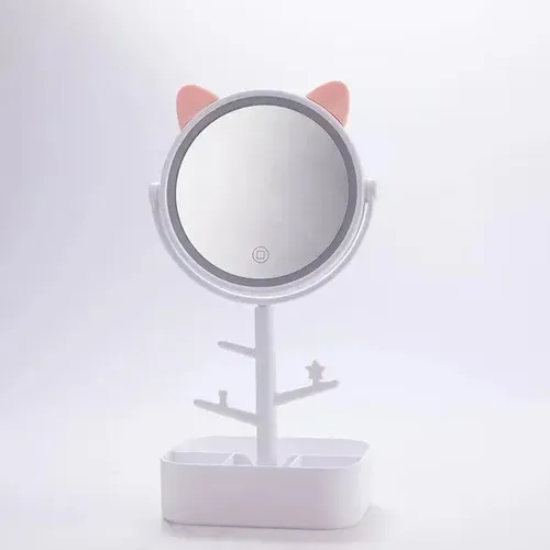 For/// Espejo De Maquillaje Led New Ears Con Lámpara 2026//