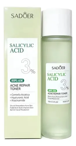 Loción Antiacné Sadoer Ácido Salicílico 3% Centella Asiática 100ml