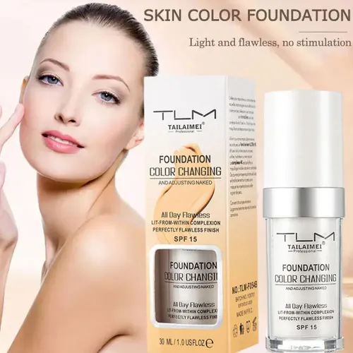 Base Líquida Que Cambia De Color Y Oculta Las Arrugas Sx