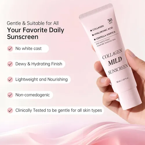 Protector Solar Facial Collagen Mild Centella Spf50