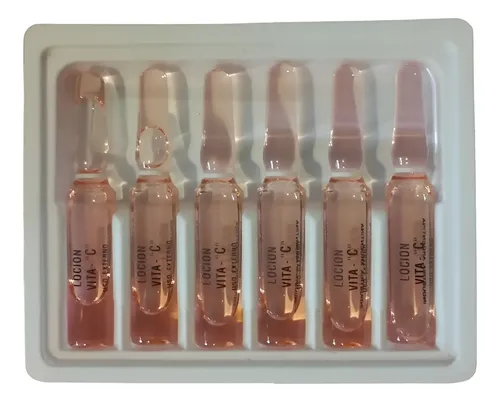 Ampollas X6 Cierra Poros E Ilumina Dermapen O Manual Vit C