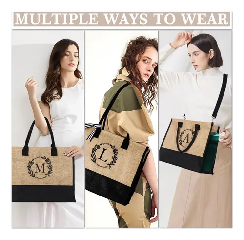Bolsa De Mano Con Bolsa De Maquillaje Yoolife, 43 X 34 X 17